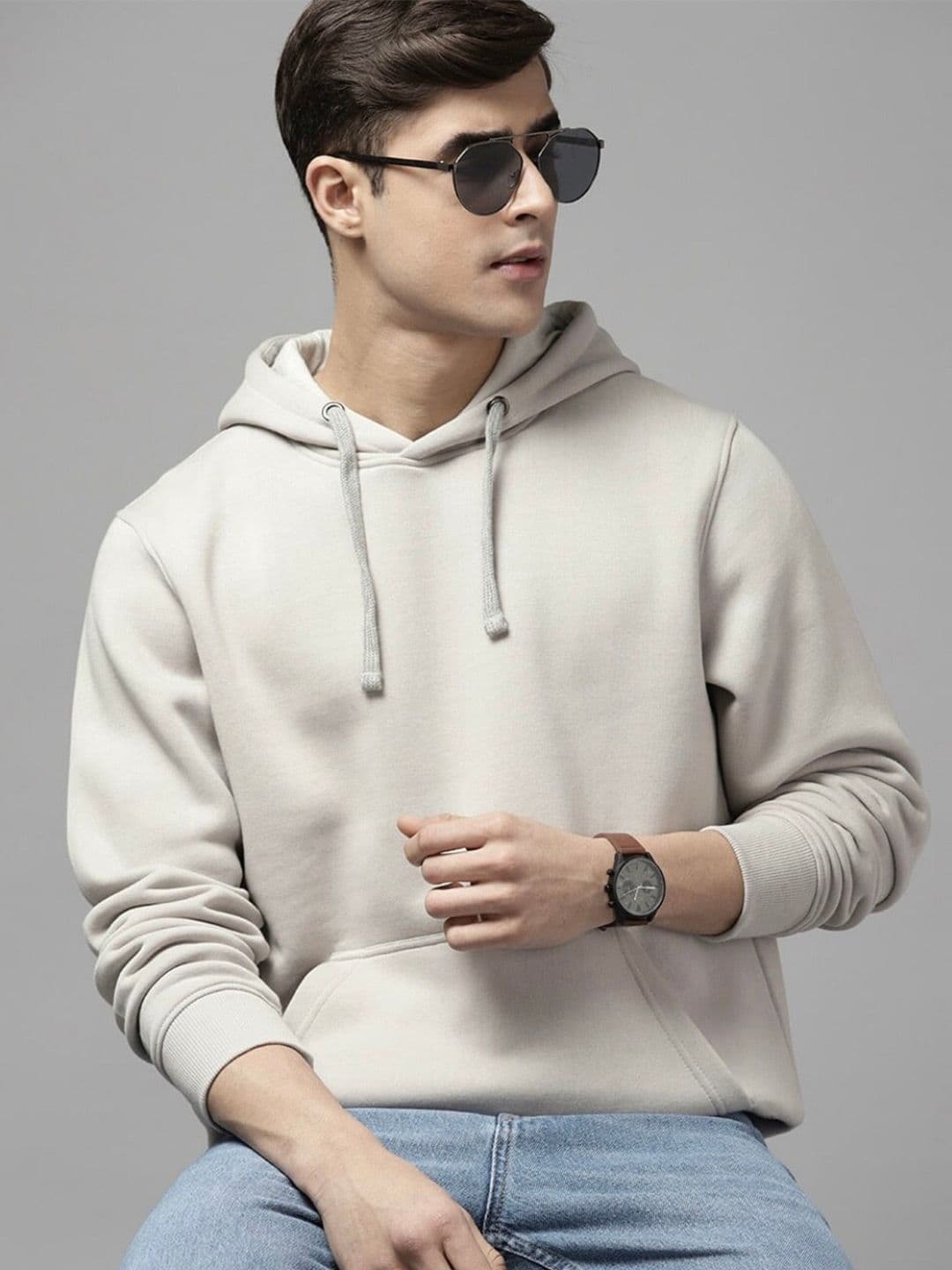 The Roadster Lifestyle Co. Hooded Pullover Sweatshirt - view 1