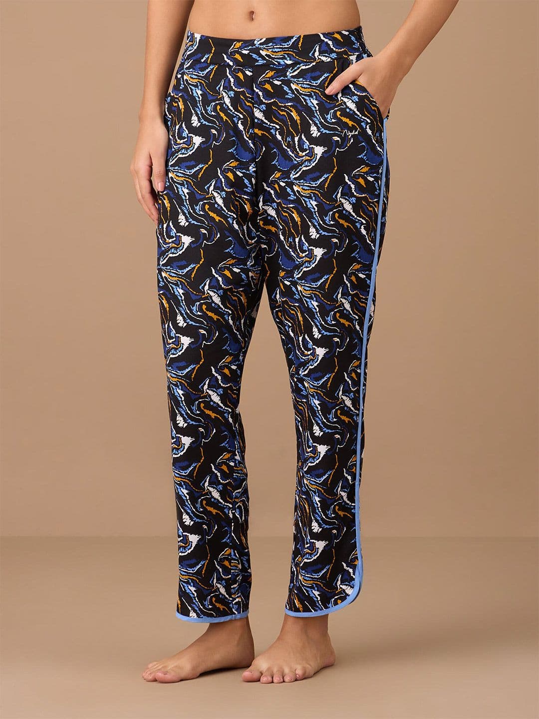Nykd Women Printed Relaxed Fit Lounge Pants - view 1