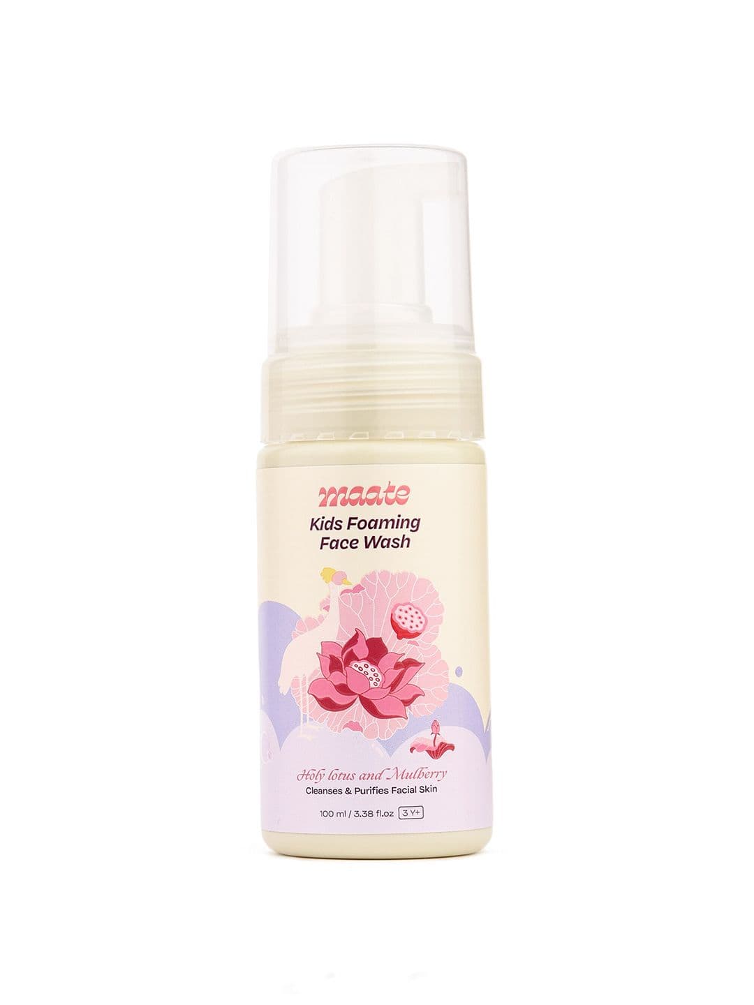 MAATE Kids Foaming Face Wash with Holy Lotus & Mulberry Extracts - 100 ml - view 1