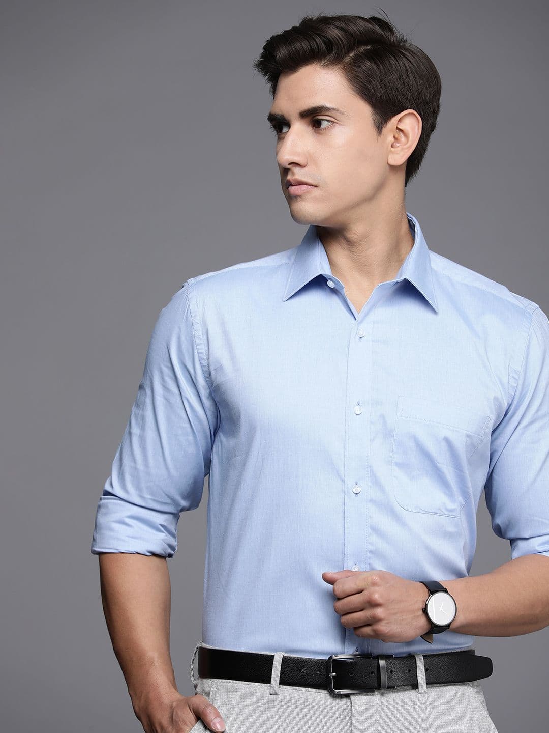 Raymond Pure Cotton Opaque Formal Shirt - view 1