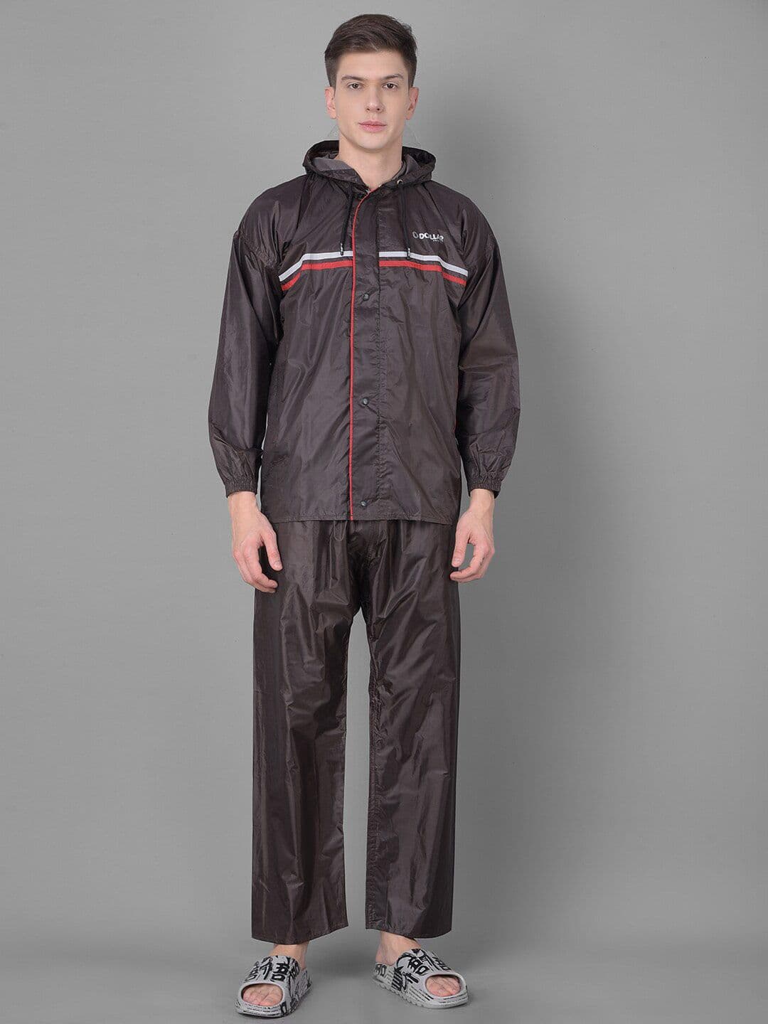 Dollar Adjustable Hooded Rain Jacket - view 1