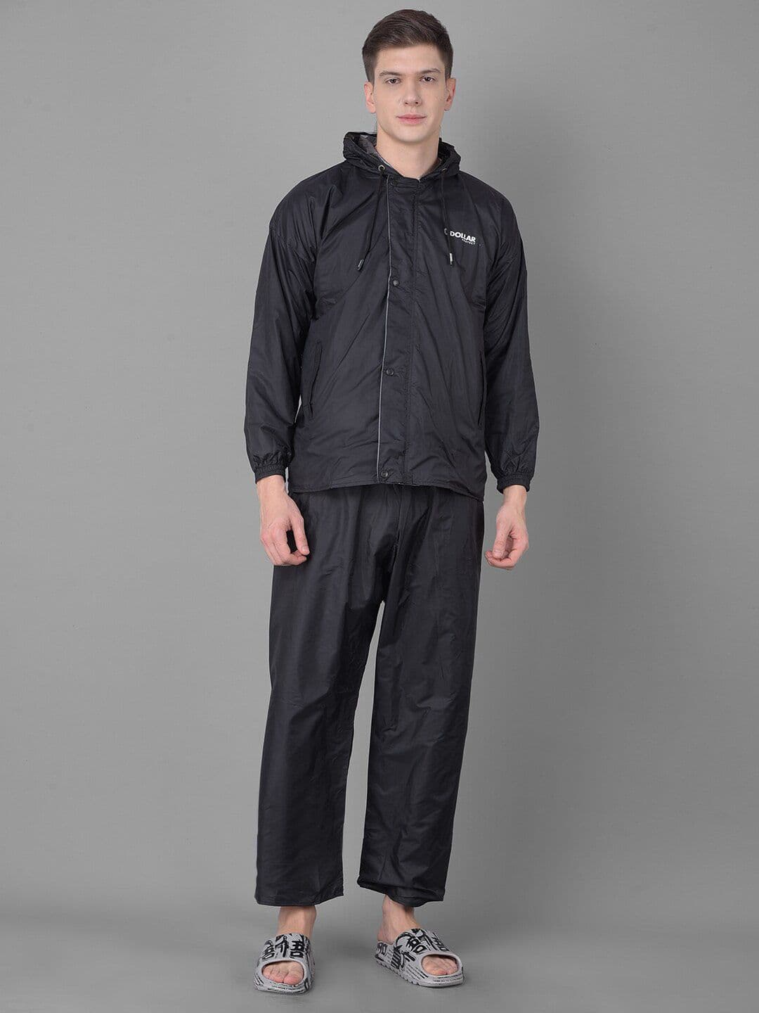 Dollar Hooded Rain Jacket - view 1
