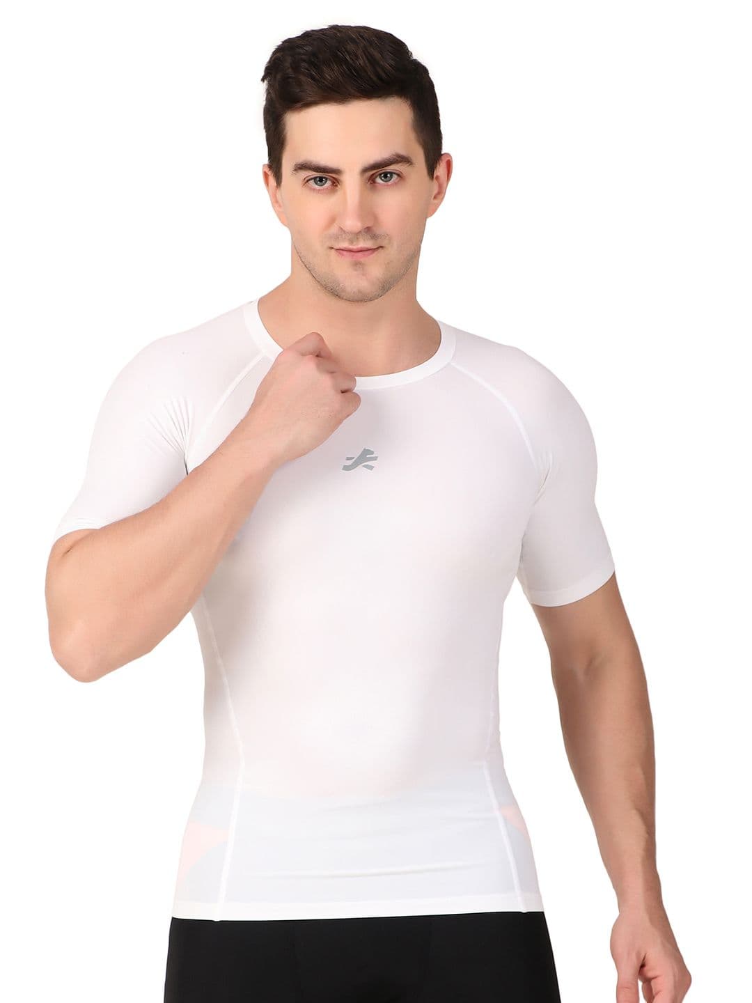 REDESIGN Round neck Short Sleeves Compression T-shirt - view 1