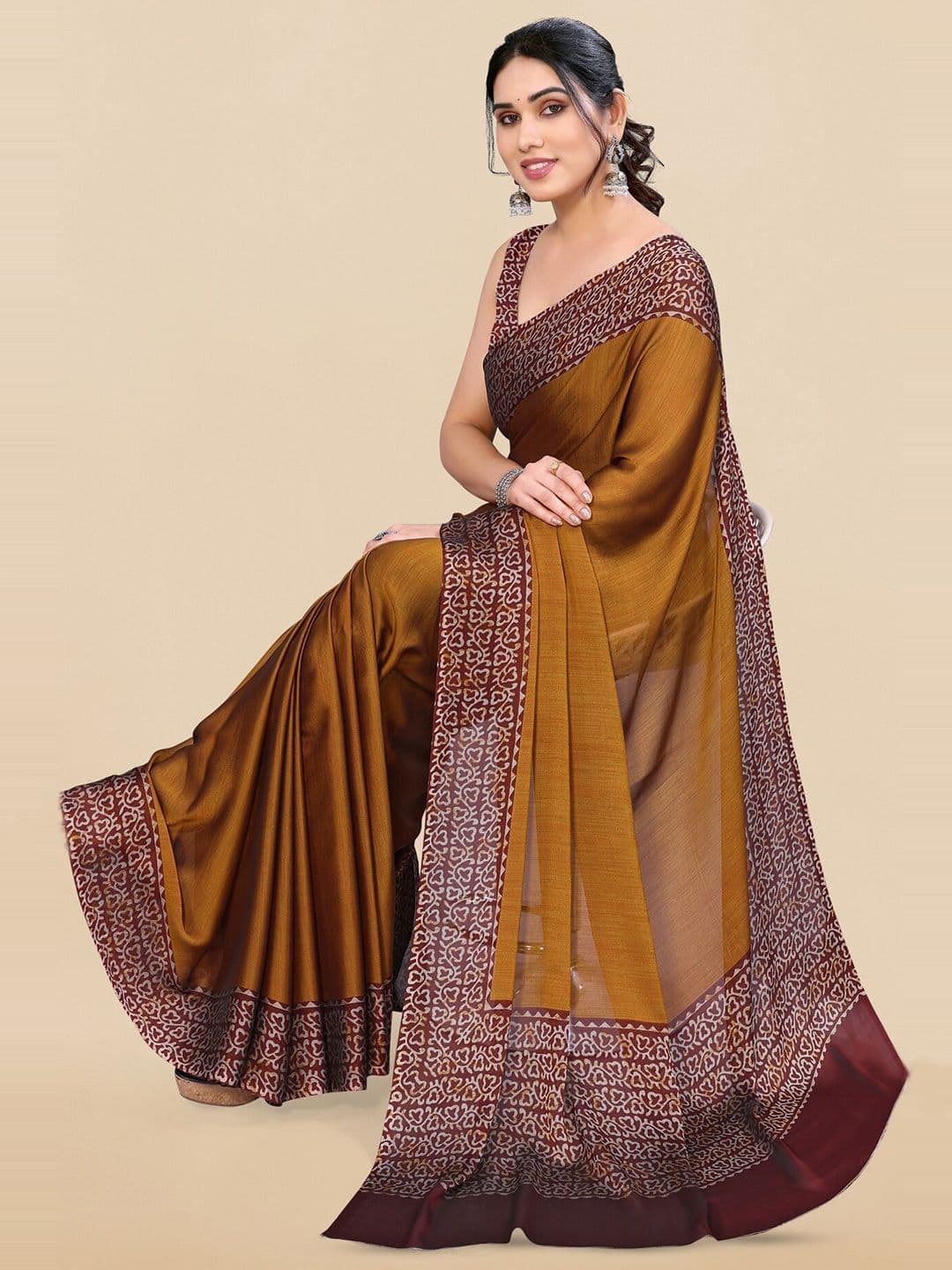 KALINI Batik Printed Saree - view 1
