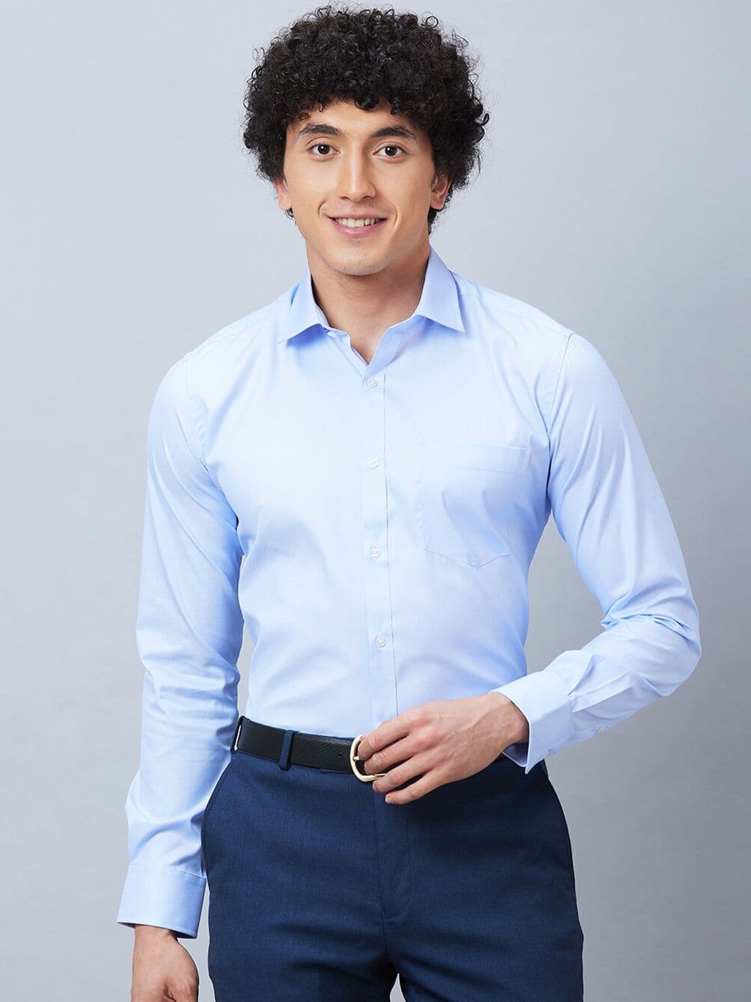 Park Avenue Slim Fit Opaque Formal Shirt - view 1