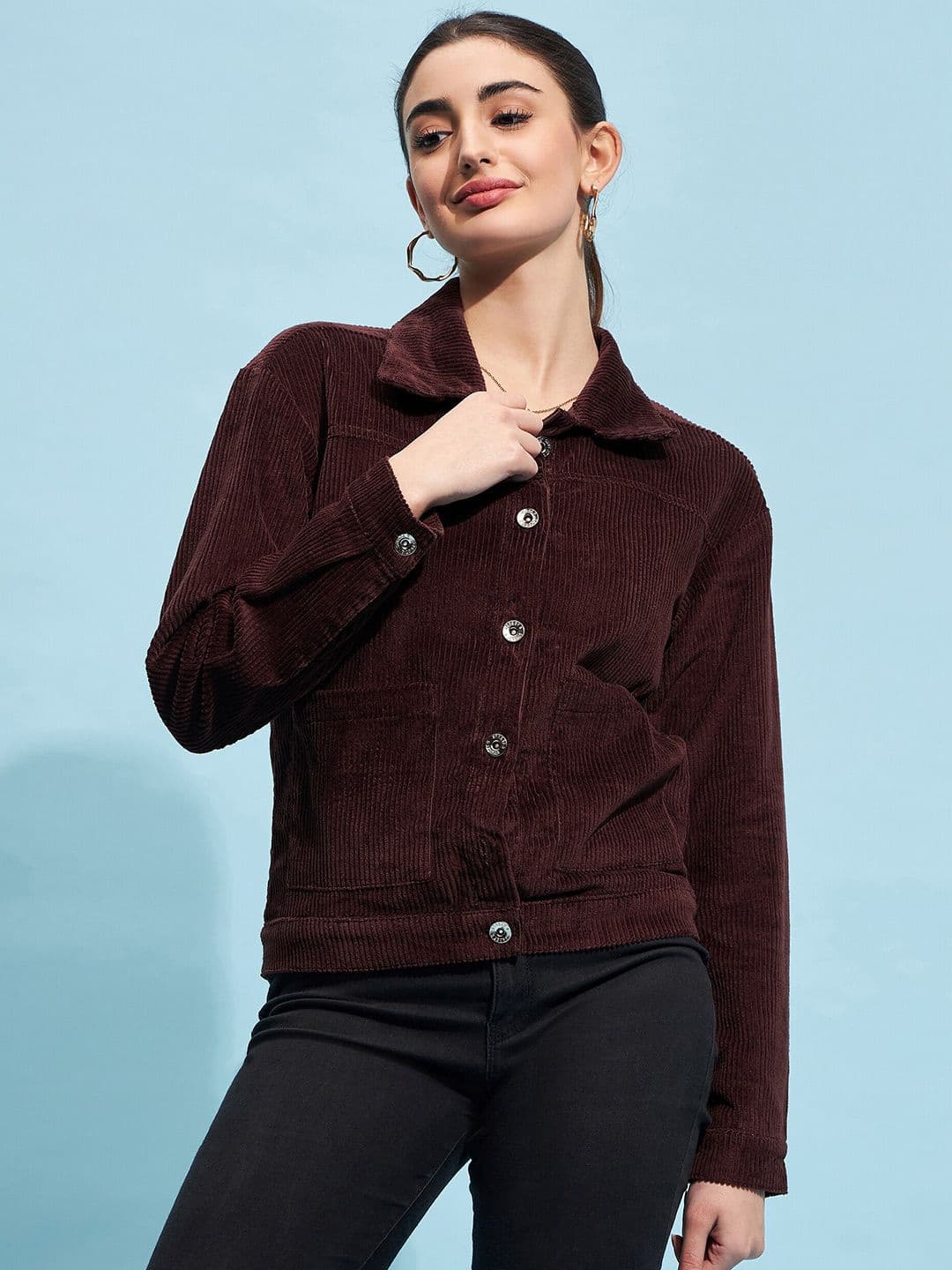 STREET 9 Striped Pure Cotton Tailored Jacket - view 1