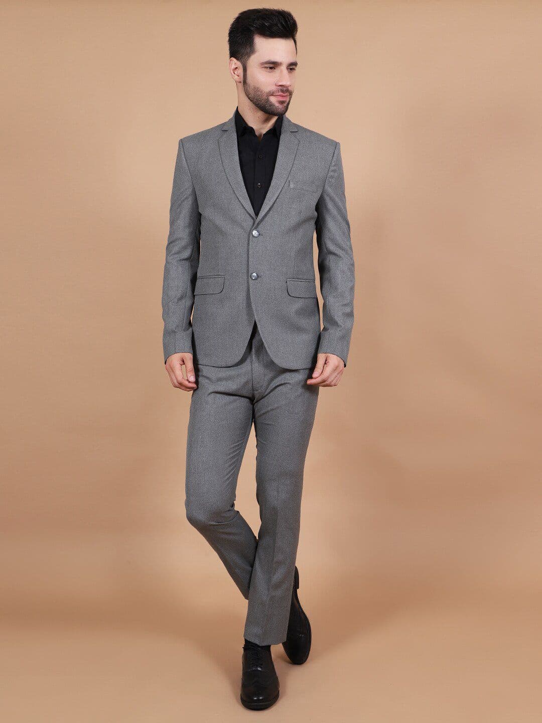 Wintage Single-Breasted Two-Piece Formal Suit - view 1