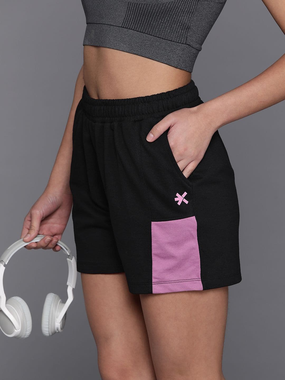 HRX by Hrithik Roshan Women Rapid-Dry Training Shorts - view 1