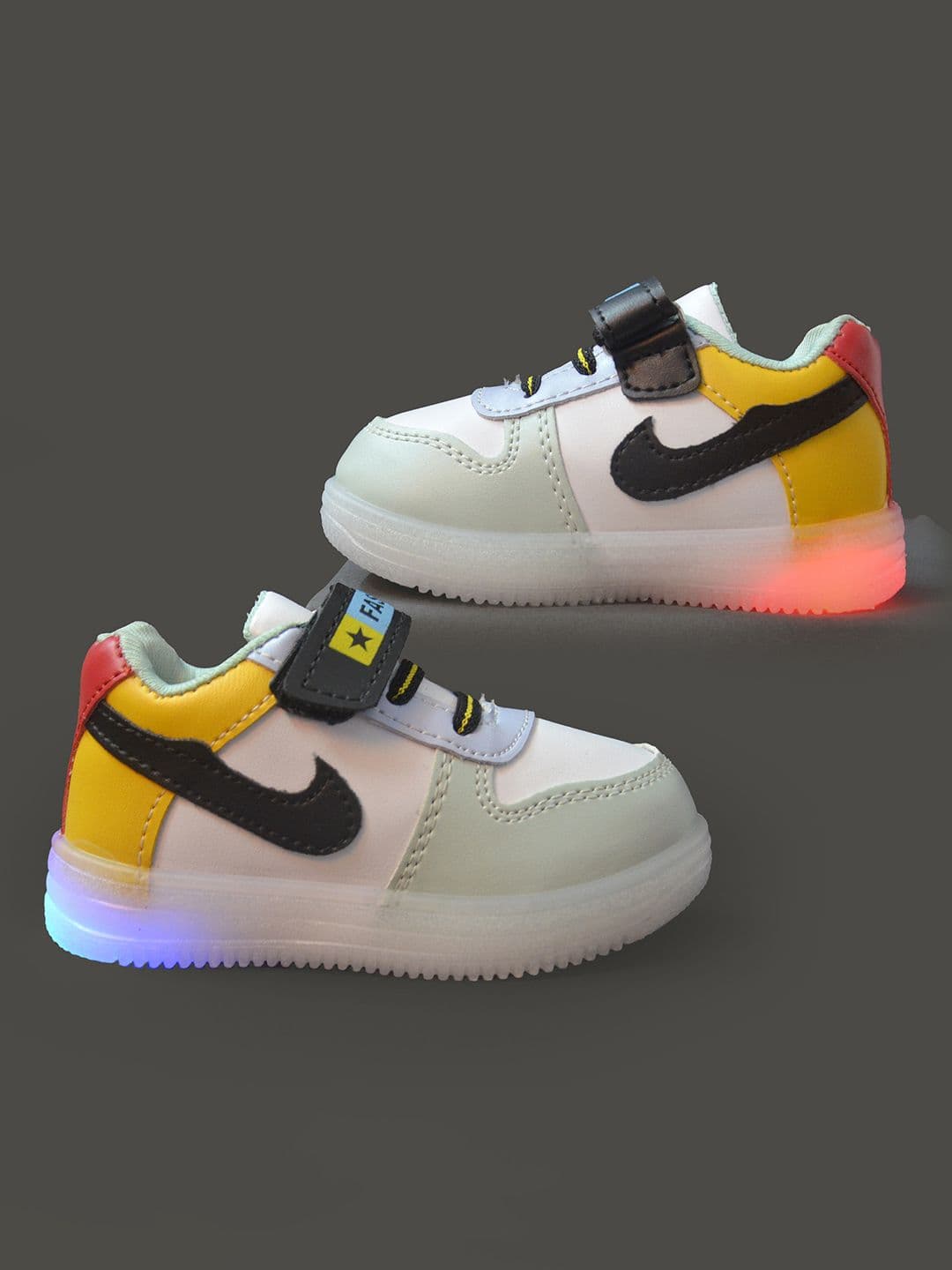BAESD Kids Colourblocked LED Sneakers - view 1