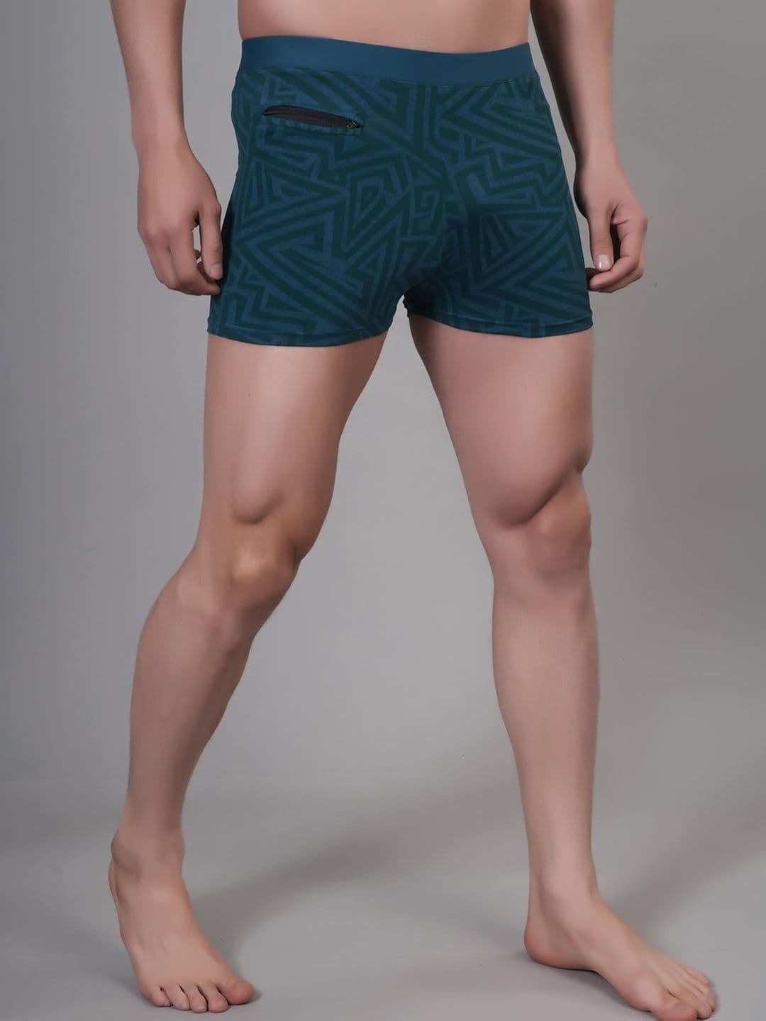 Apraa & Parma Men Printed High-Waist Swim Bottoms - view 1