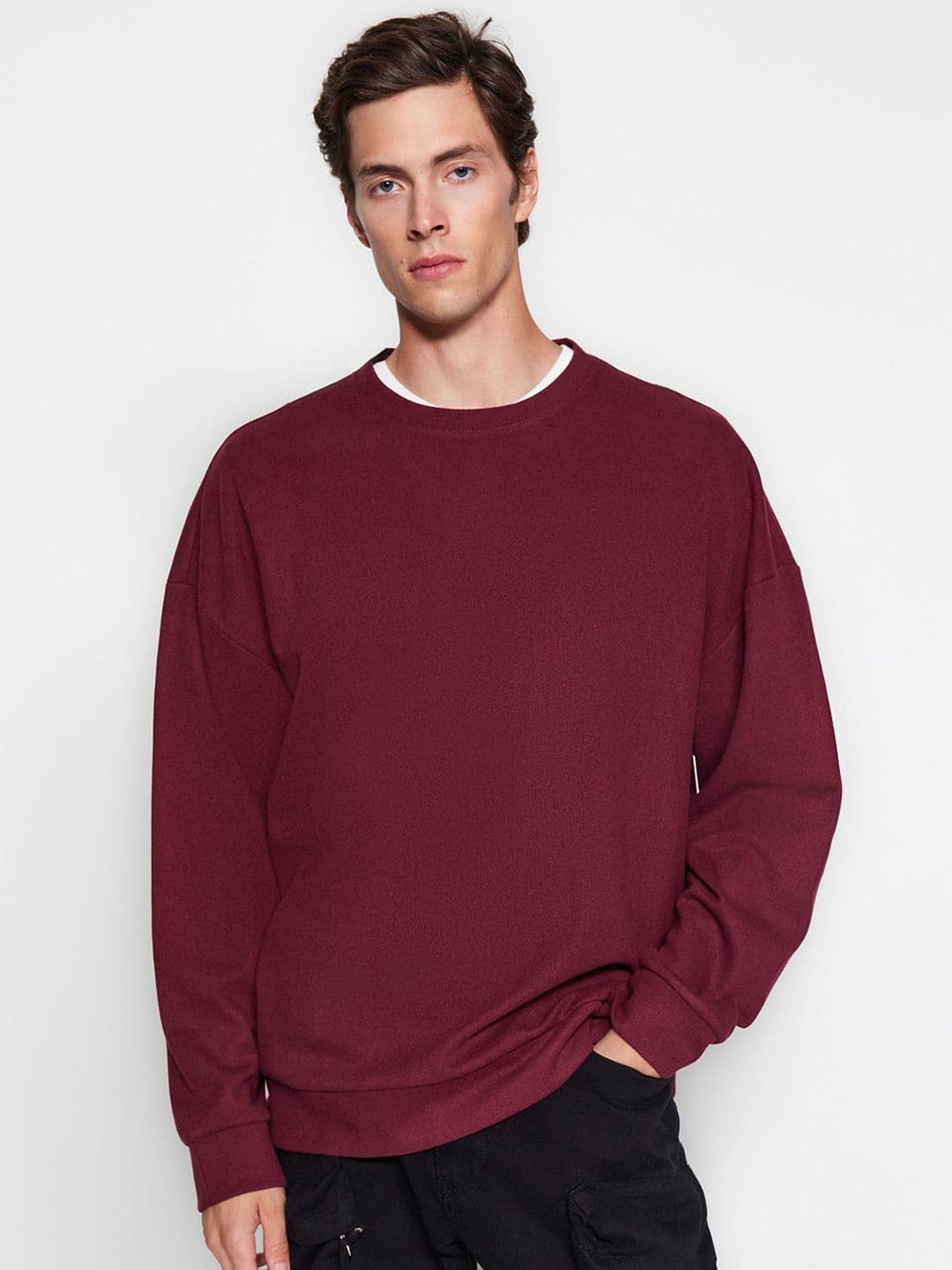 Trendyol Round Neck Sweatshirt - view 1