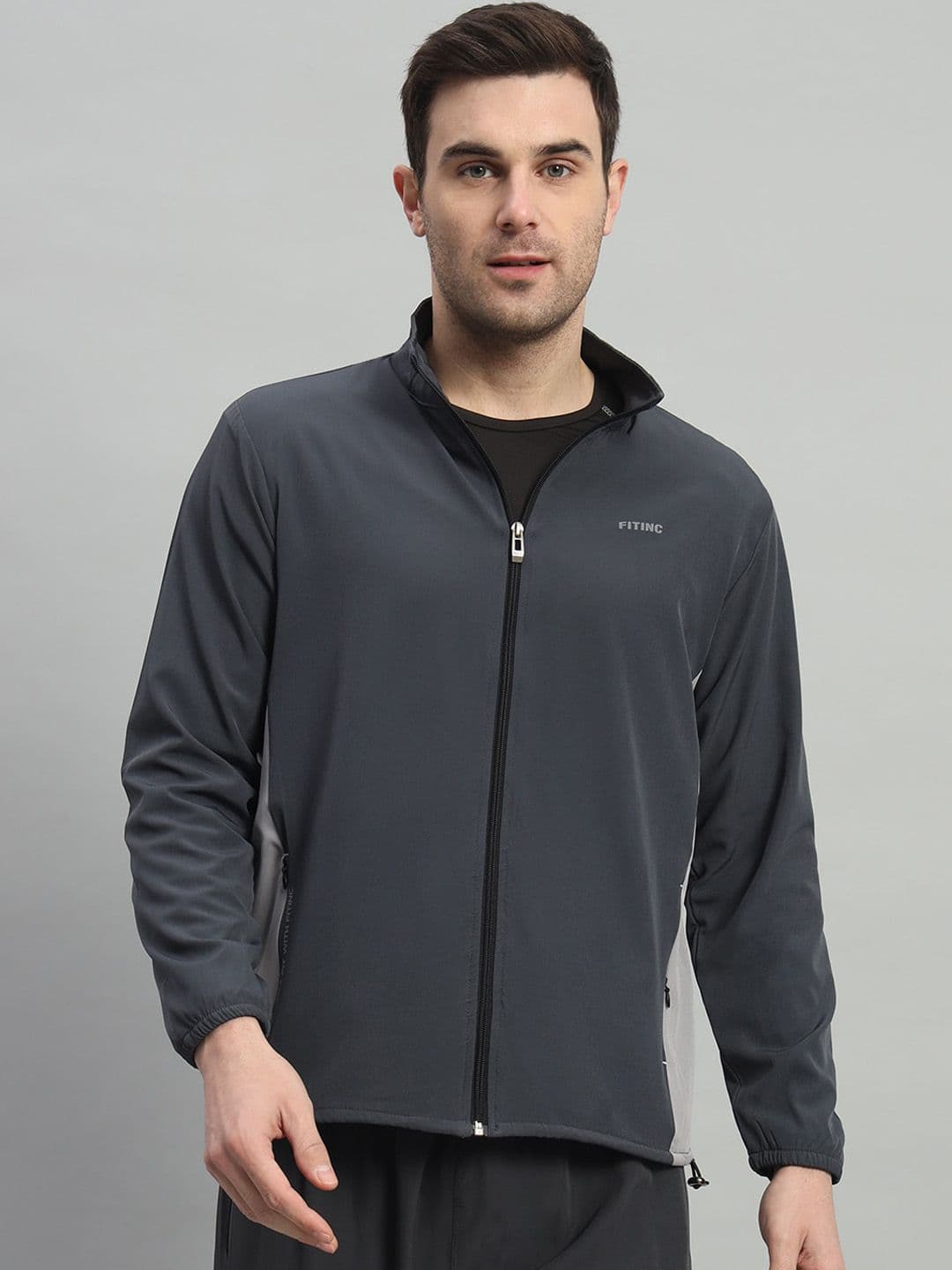 FITINC Colourblocked Lightweight Training Or Gym Sporty Jacket - view 1