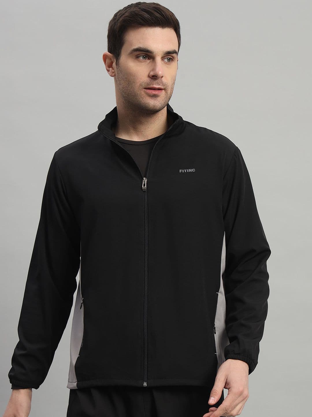 FITINC Colourblocked Lightweight Training Or Gym Sporty Jacket - view 1