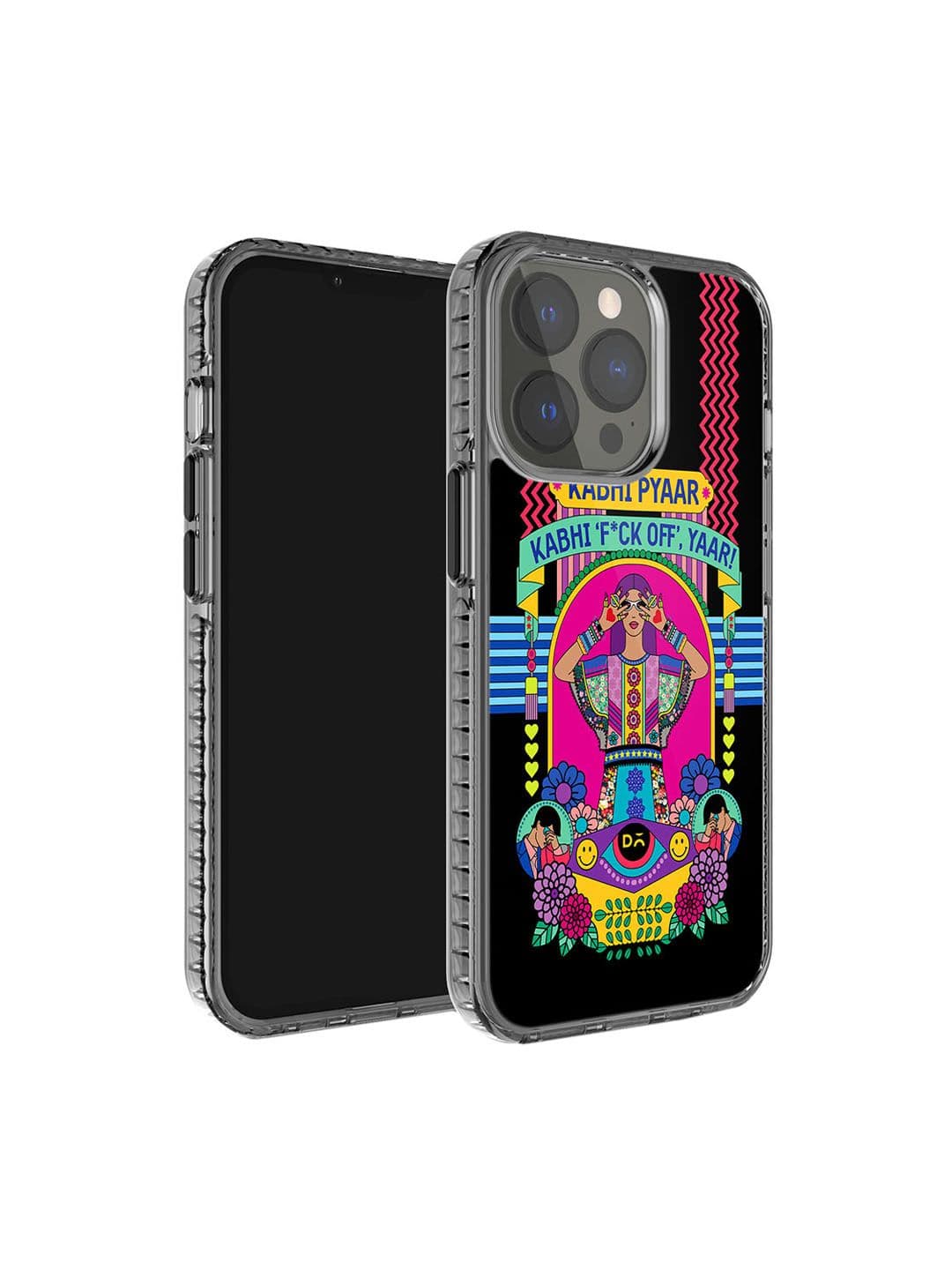 DailyObjects Nasty Pyaar Stride 2.0 Case Cover For iPhone 15 Pro - view 1