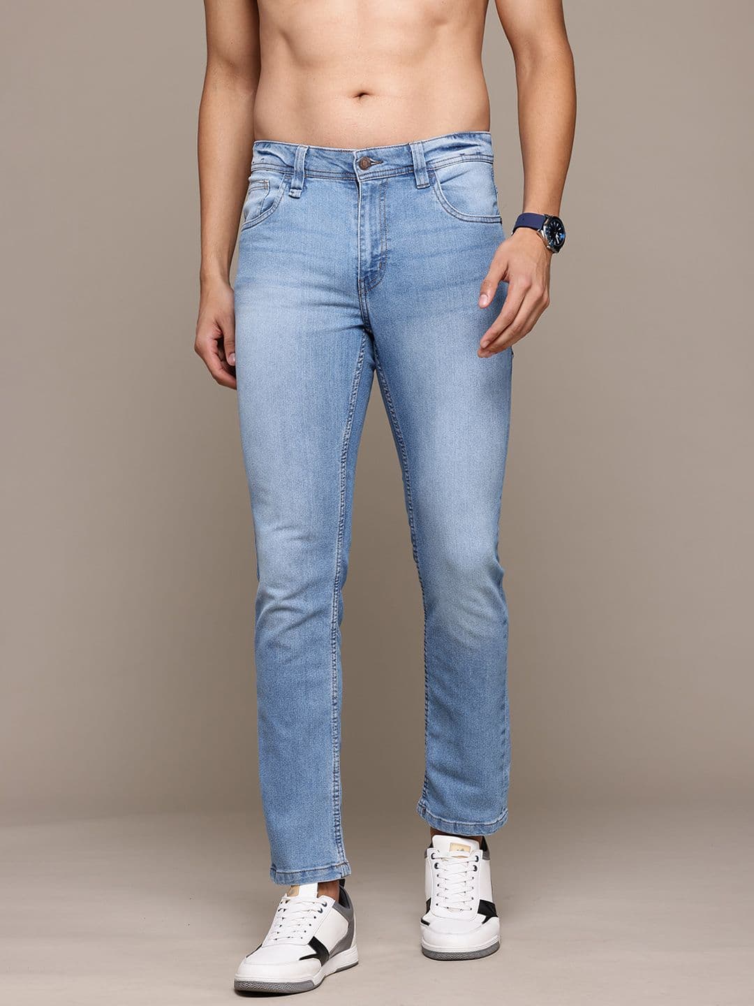 The Roadster Lifestyle Co. Men Slim Fit Stretchable Jeans - view 1