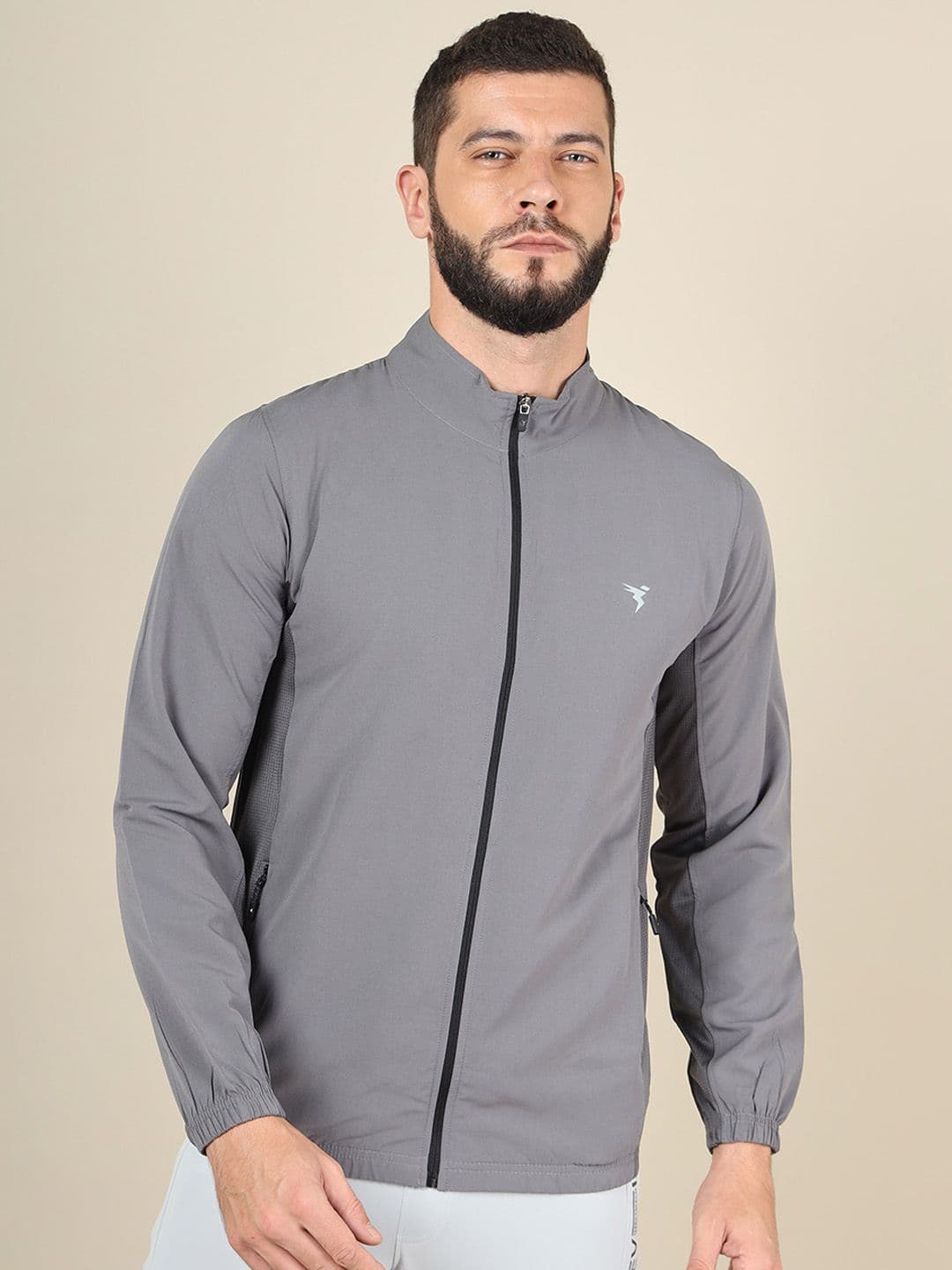 Technosport Mock Collar Lightweight Rapid-Dry Bomber Jacket - view 1