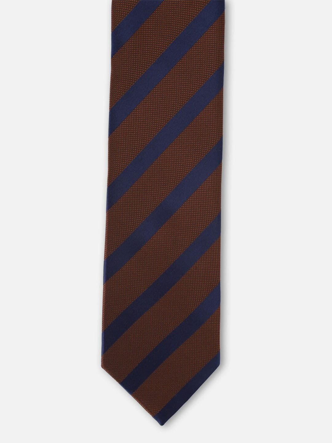 Louis Philippe Men Striped Broad Tie - view 1