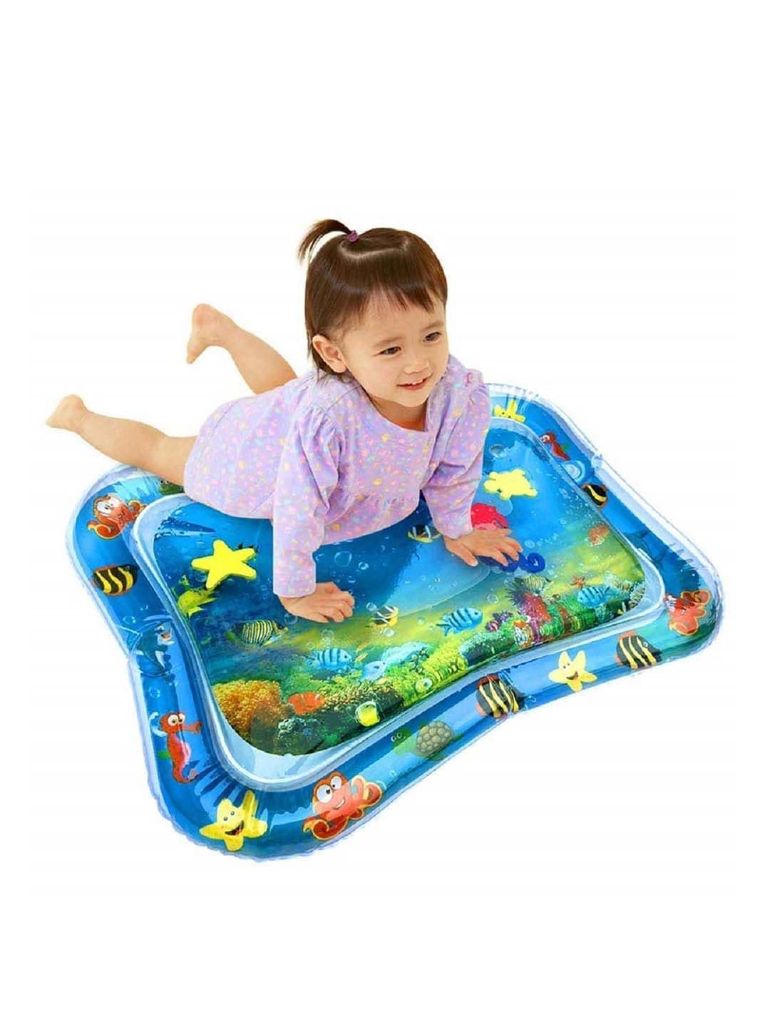 OPINA Kids Inflatable Tummy Time Water Play Mat With Toys - view 1