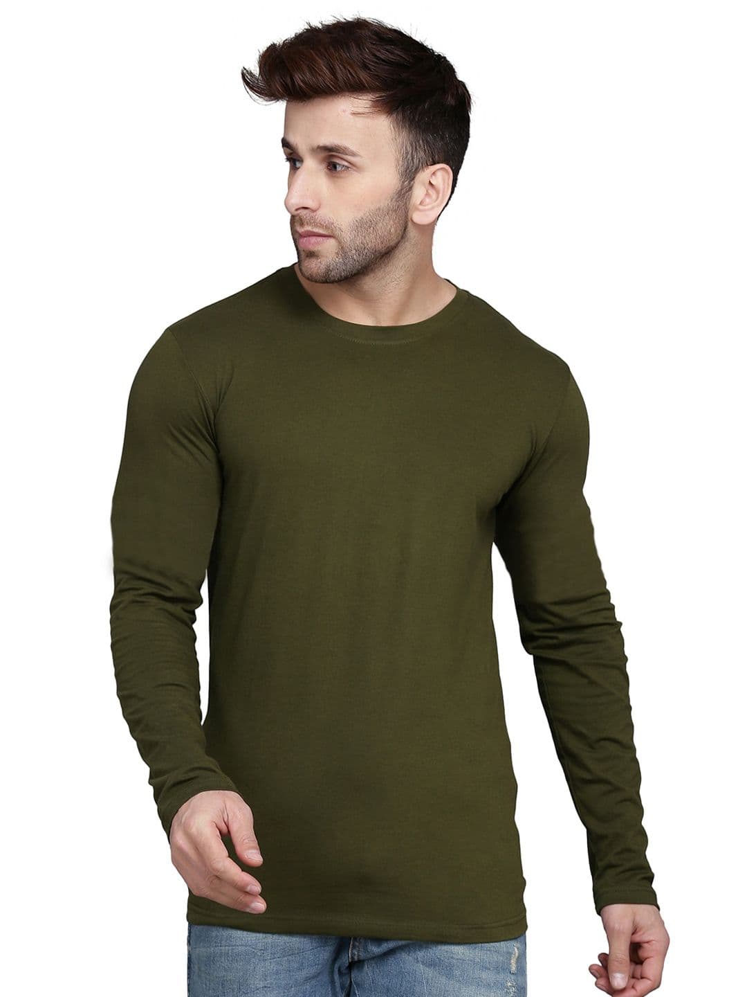 SLOWLORIS Round Neck Long Sleeves T-shirt - view 1