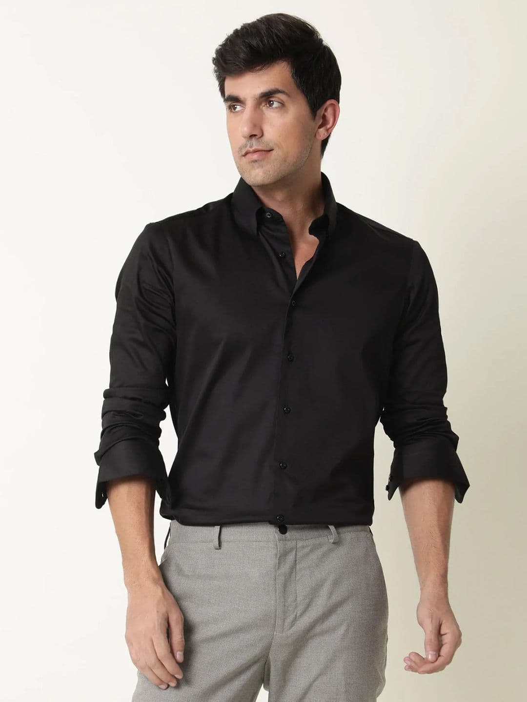 MISCHIEF MONKEY Classic Pure Cotton Casual Shirt - view 1