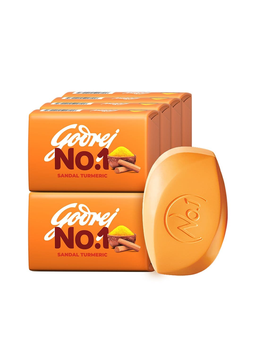 Godrej No.1 Set of 9 Sandal & Turmeric Soap - 150 g Each - view 1