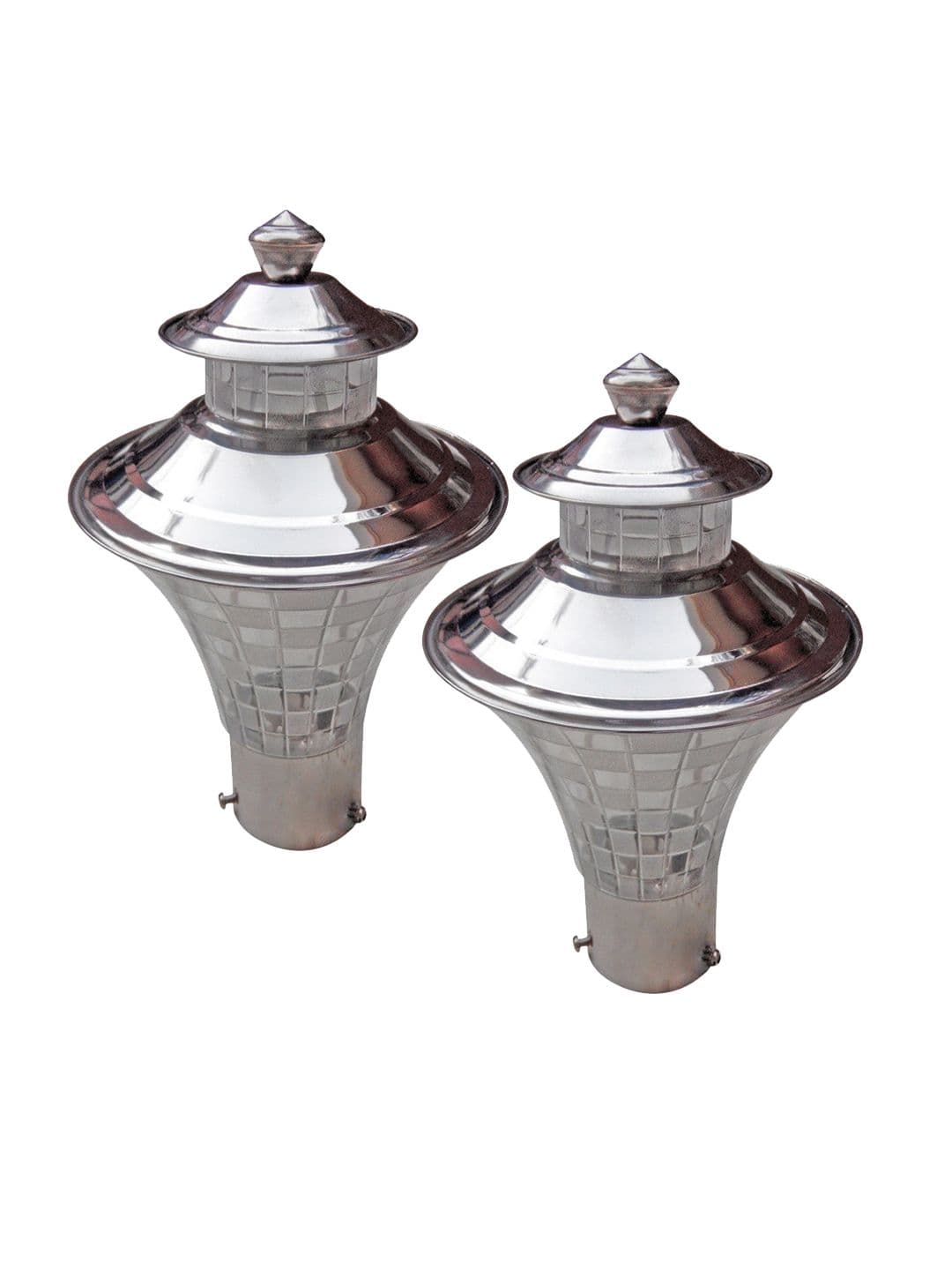BENE Grey 2 Pieces Self-Assembly Outdoor Lamps - view 1
