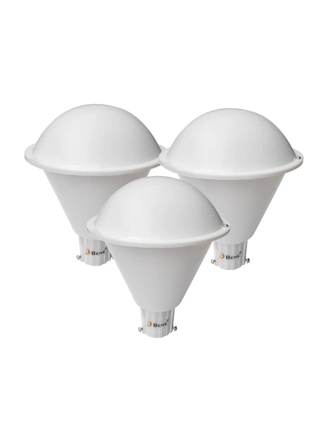 BENE Plum White 3Pcs Abstract Shaped Self-Assembly Outdoor Lamps - view 1