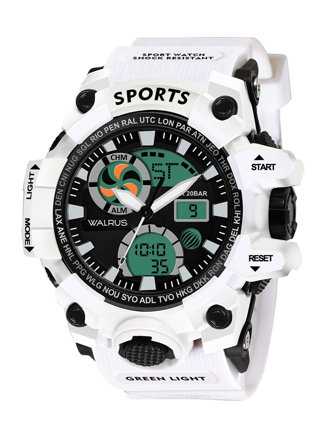 Walrus Unisex Silicon Straps Analogue and Digital Sports Watch WWTM-SPORTS-VII-020101 - view 1