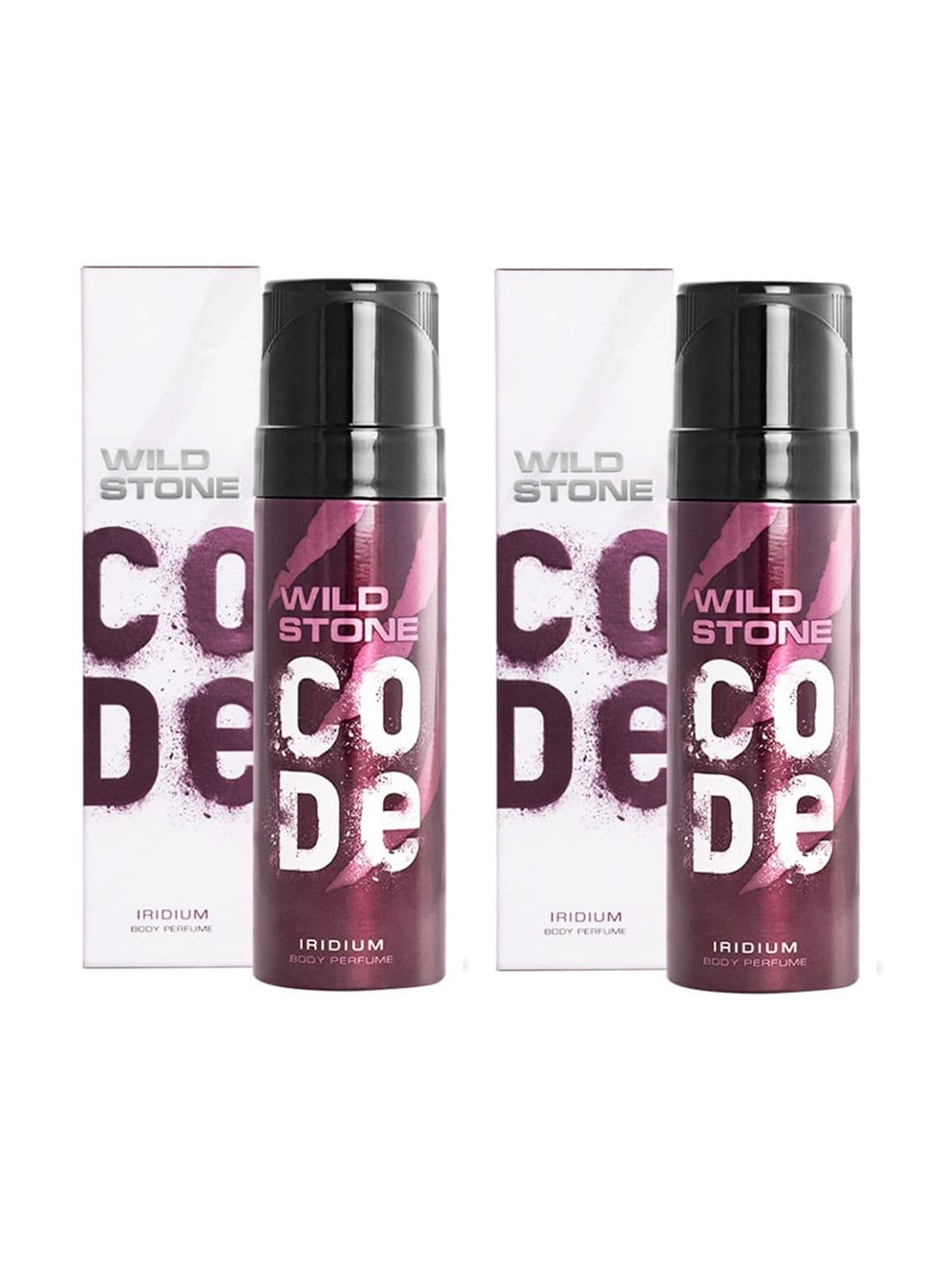 Wild stone code Men Set of 2 Code Iridium Long Lasting Body Deodorant Perfume - 150 ml each - view 1