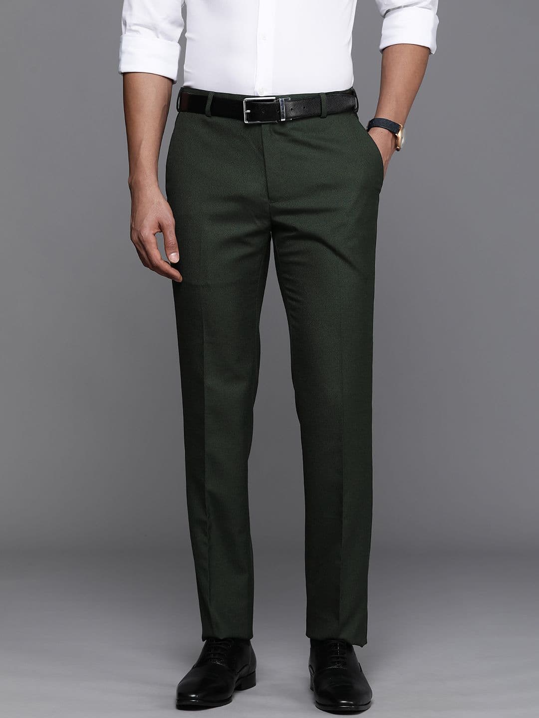 Raymond Men Slim Fit Formal Trousers - view 1