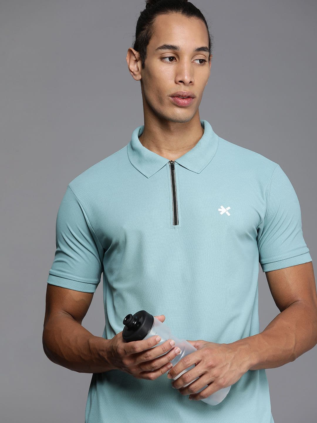 HRX by Hrithik Roshan Men Polo Collar Rapid-Dry T-shirt - view 1