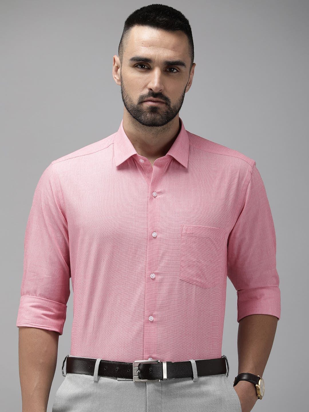 Arrow Men Original Slim Fit Pure Cotton Formal Shirt - view 1