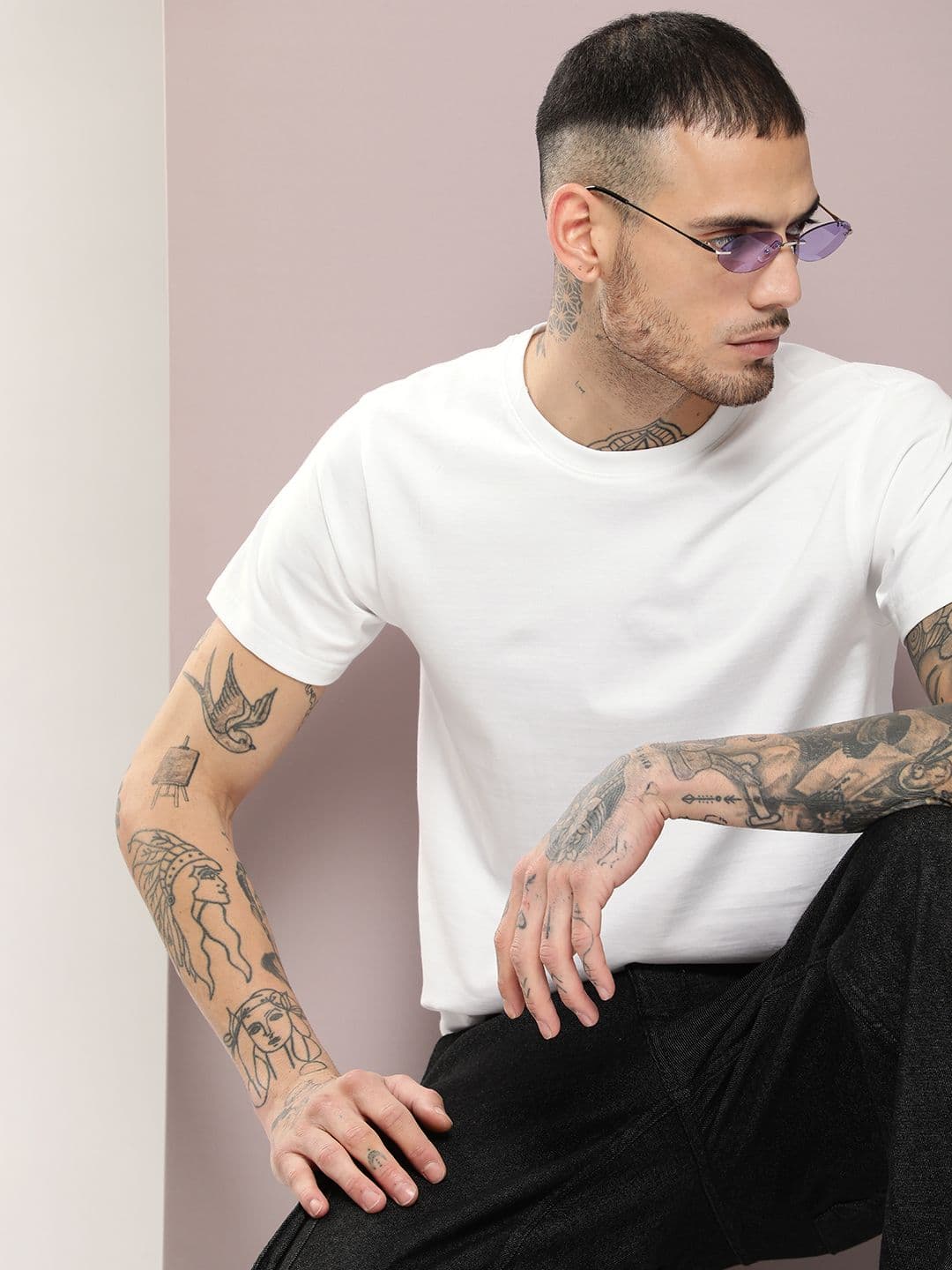 DILLINGER Men Solid Regular Fit T-shirt - view 1