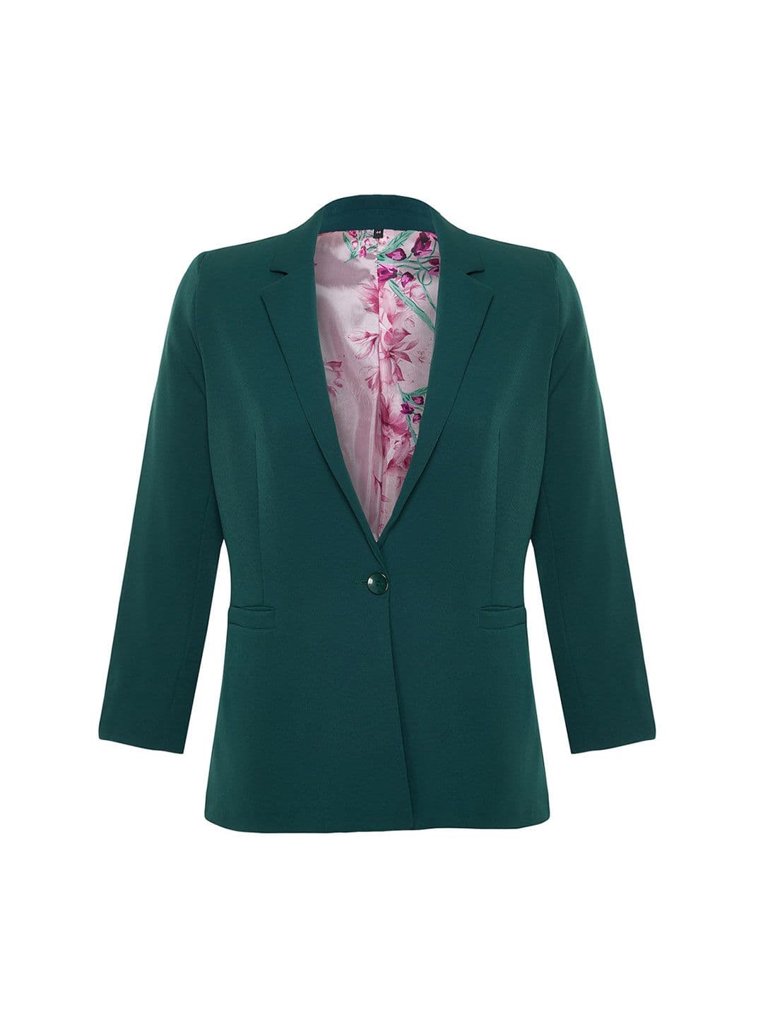 Trendyol Notched Lapel Collar Single-Breasted Blazer - view 1