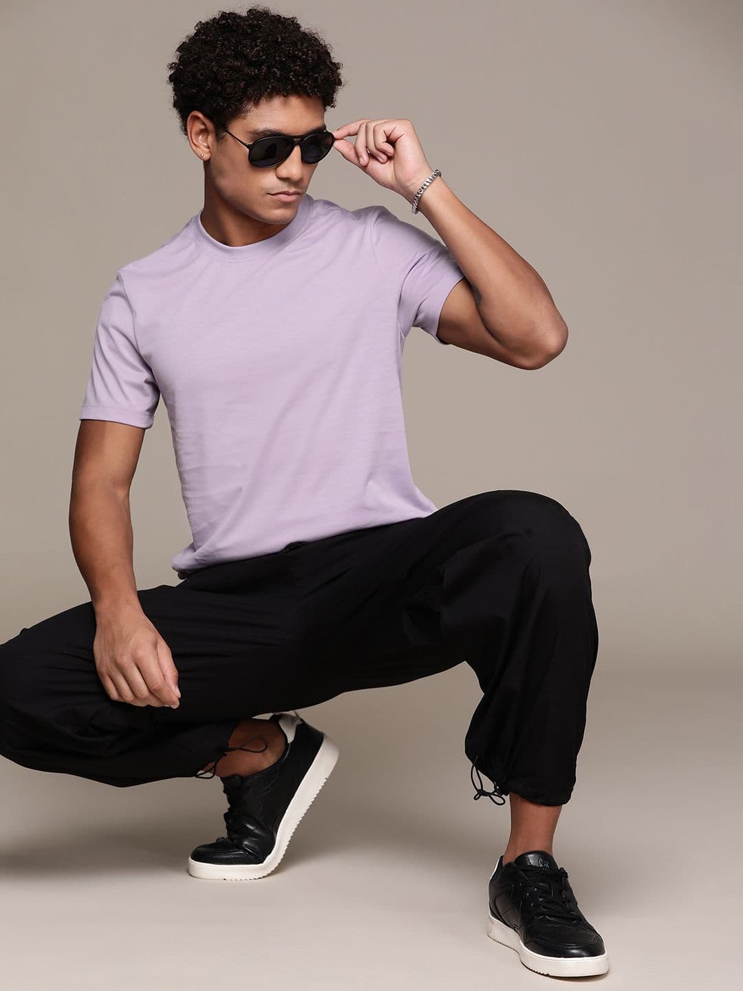 The Roadster Lifestyle Co. Round-Neck Relaxed Fit T-shirt - view 1