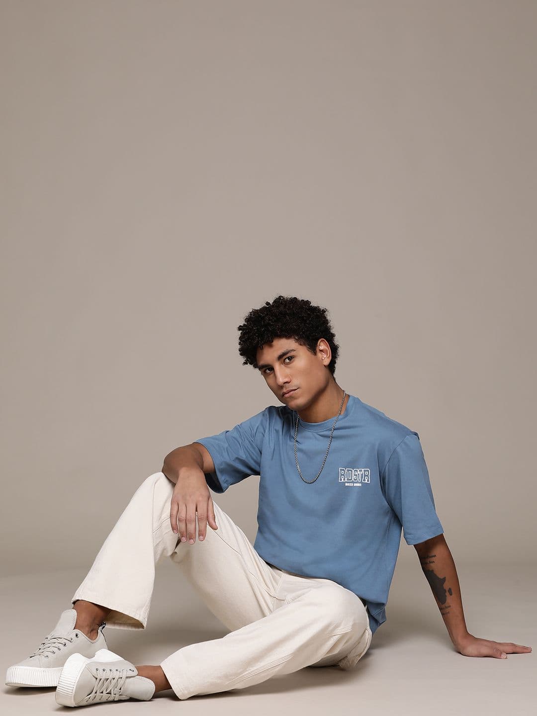 The Roadster Lifestyle Co. Printed Detail Relaxed T-shirt - view 1