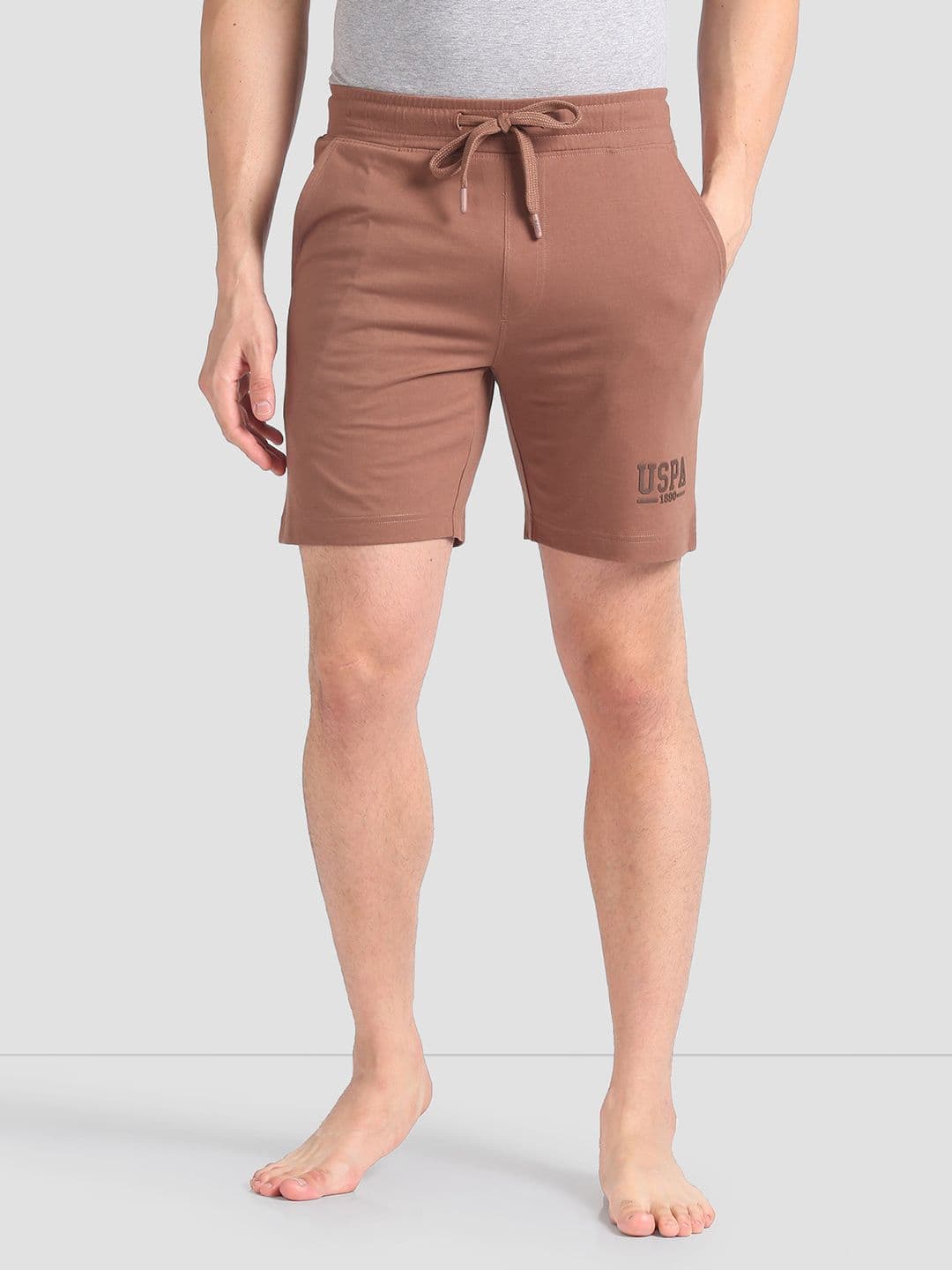 U.S. Polo Assn. Men Relaxed Fit Mid-Rise Shorts - view 1
