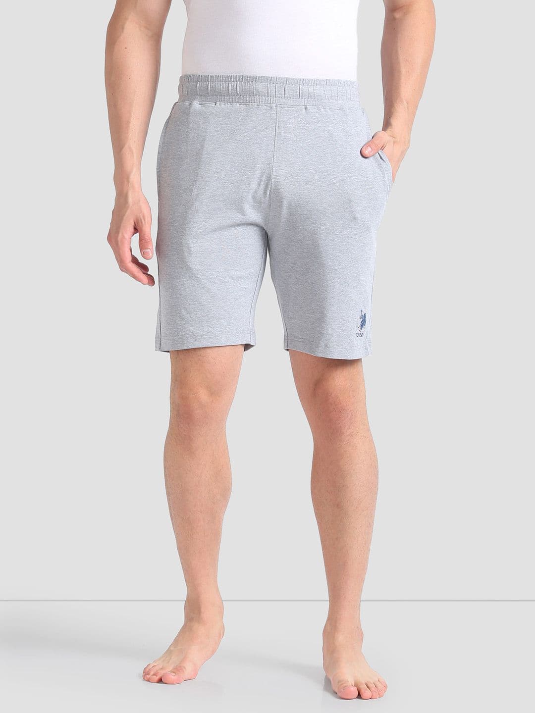 U.S. Polo Assn. Men Relaxed-Fit Mid-Rise Shorts - view 1