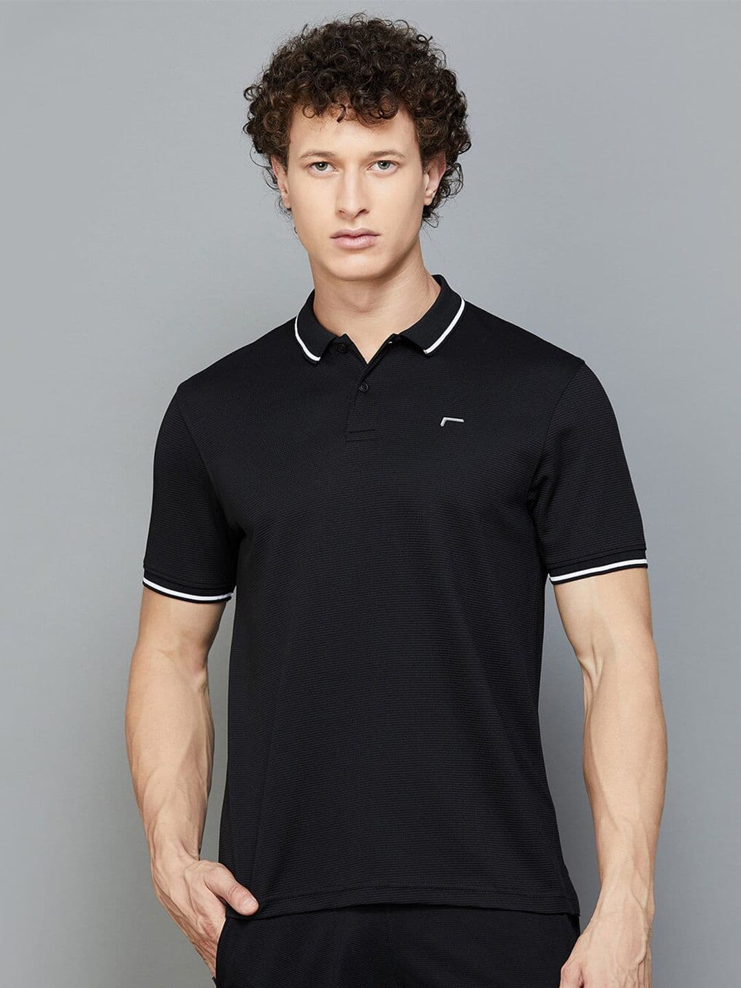 Fame Forever by Lifestyle Self Design Polo Collar T-shirt - view 1