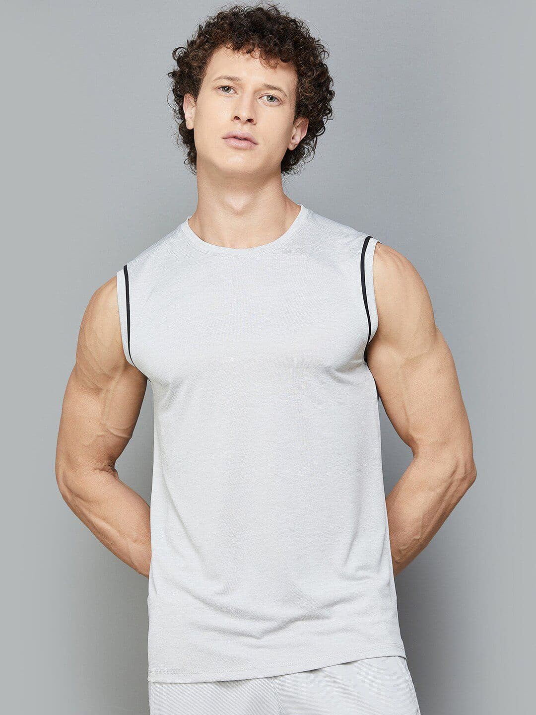 Fame Forever by Lifestyle Round Neck Sleeveless T-shirt - view 1