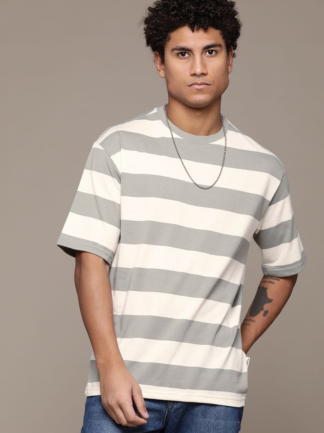 Roadster The Life Co. Striped T-shirt - view 1