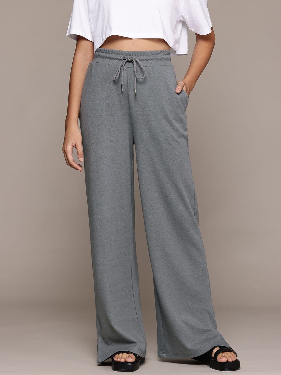 The Roadster Lifestyle Co. Women Regular Fit Trousers - view 1