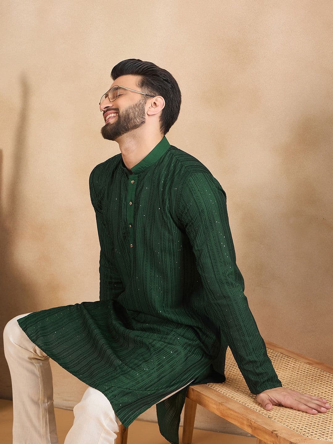 HERE&NOW Men Liva Kurta - view 1