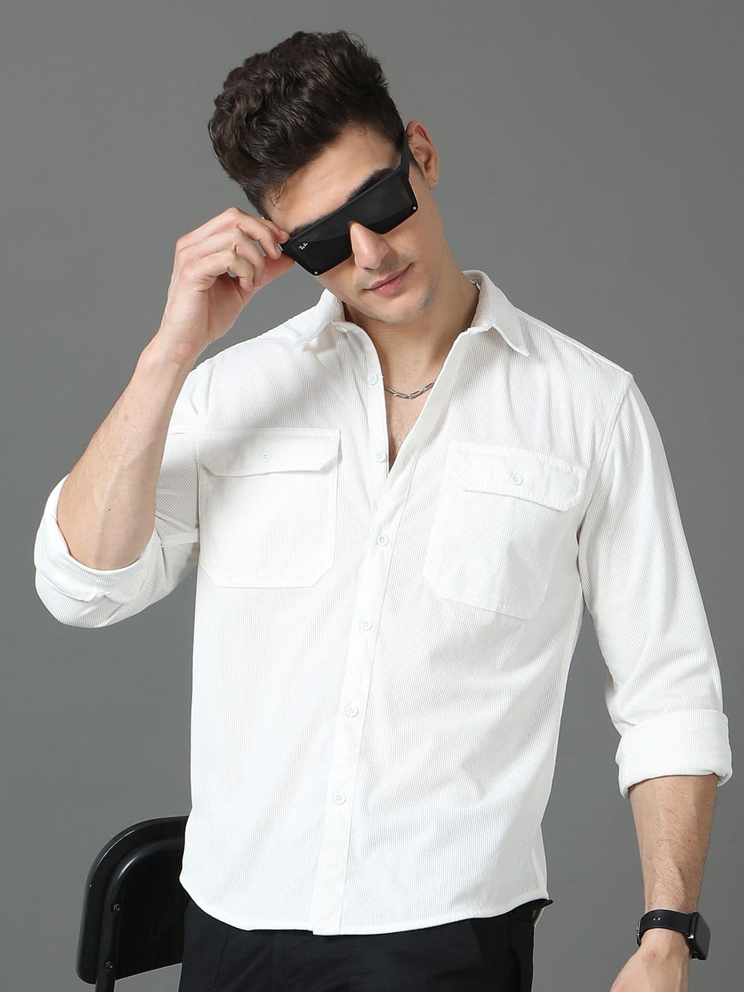 HERE&NOW Men Opaque Casual Shirt - view 1