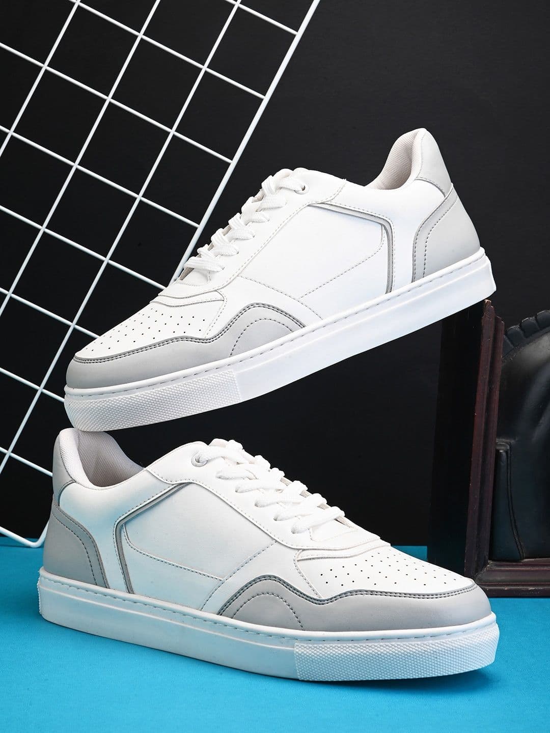 HRX by Hrithik Roshan Men Perforations Sneakers - view 1