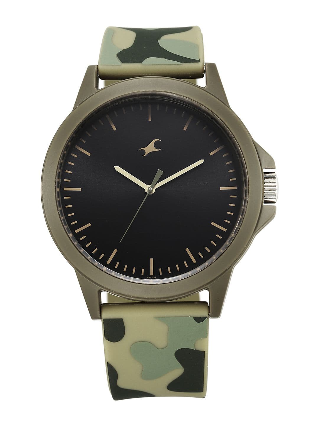 Fastrack Tees Wanderlust Quartz Analog With Black Dial Unisex Watch - Nt38024pp71w - view 1
