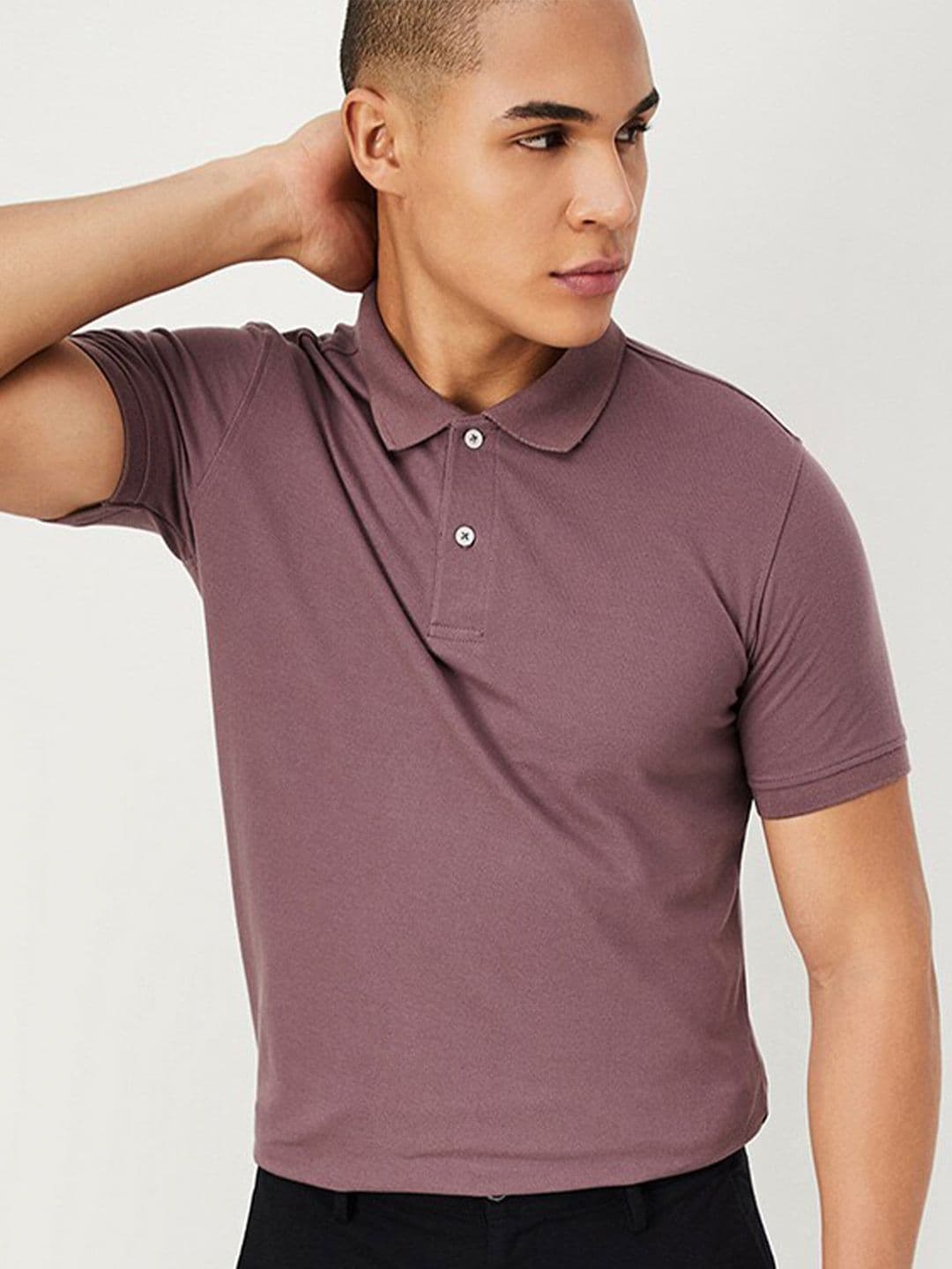max Polo Collar Cotton T-shirt - view 1
