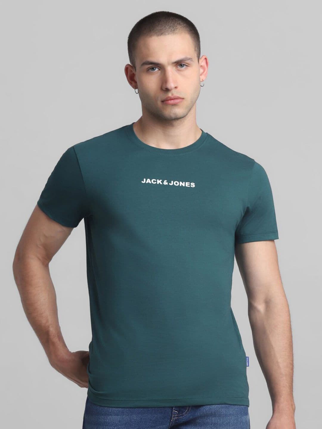 Jack & Jones Men Printed Slim Fit T-shirt - view 1