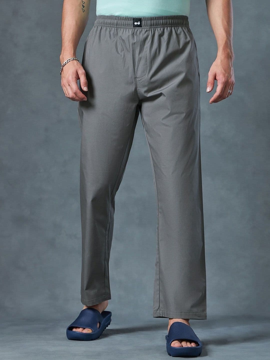 Bewakoof Men Grey Pyjamas - view 1