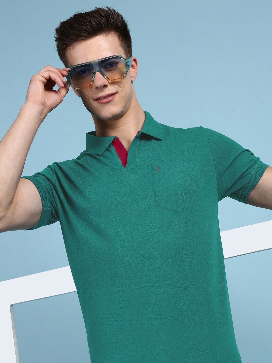 Lux Cozi Polo Collar Short Sleeves T-shirt - view 1
